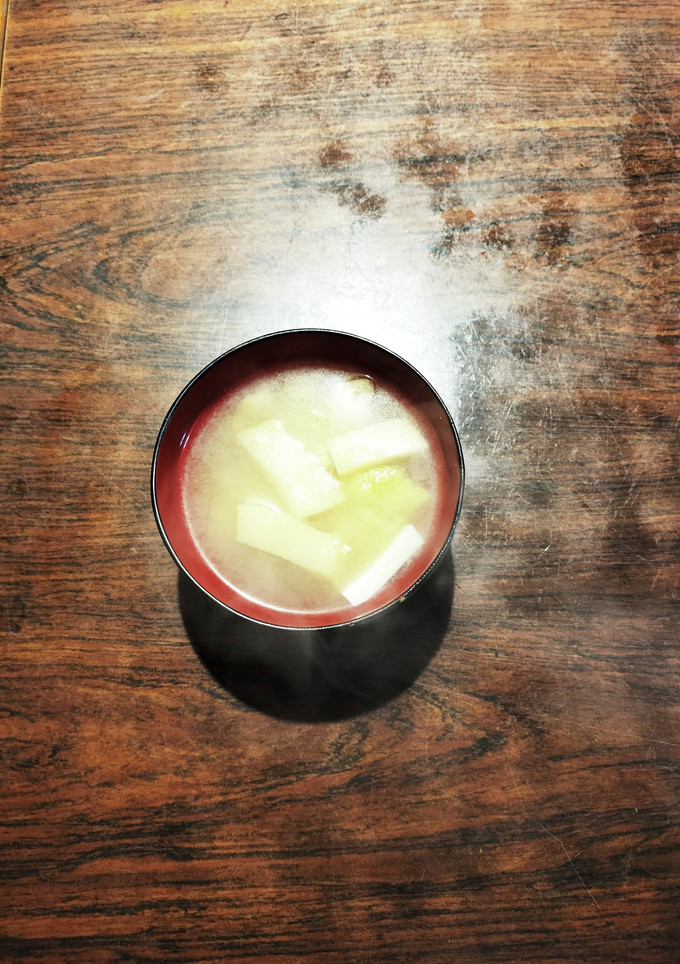 揚げと白菜とお豆腐の味噌汁-レシピのメイン写真