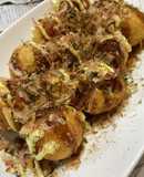 たこ焼き粉も手作り　息子が作るたこ焼き