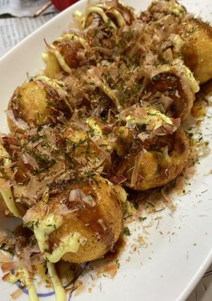 たこ焼き粉も手作り　息子が作るたこ焼き-レシピのメイン写真