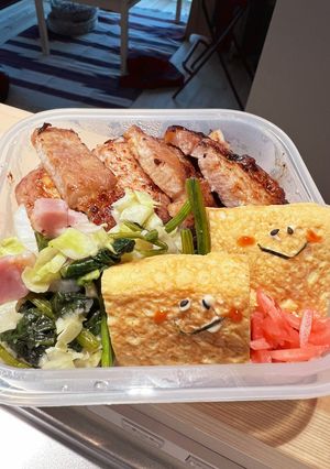 簡単！漬けて焼くだけ☆2種豚肉漬けお弁当-レシピのメイン写真