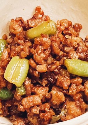 簡単♪常備！香る醤油こうじの肉そぼろ。-レシピのメイン写真