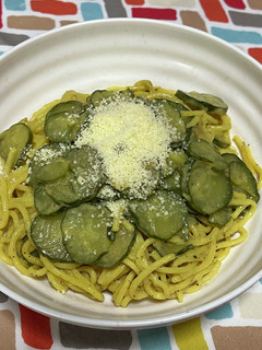 超簡単☆きゅうりのカレーパスタ♪♪-レシピのメイン写真