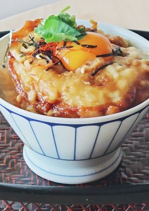 夜食鶏ふわふわそぼろ丼☆受験生☆夕食節約-レシピのメイン写真