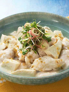 みつせ鶏ささみと豆腐のさっぱり煮-レシピのメイン写真