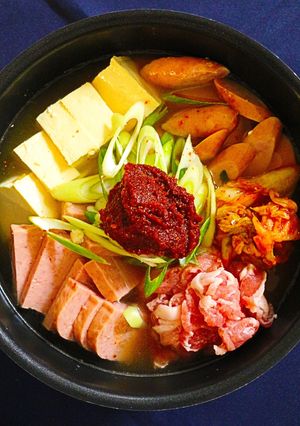 プデチゲ(부대찌개)-レシピのメイン写真
