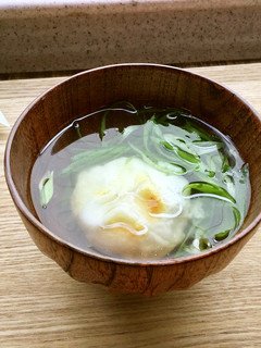 九条ねぎたっぷりおもちのお吸い物-レシピのメイン写真