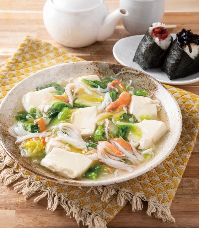 白菜と絹豆腐のとろとろ煮-レシピのメイン写真