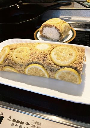 レモンとアールグレーのロールケーキ-レシピのメイン写真