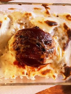 ハンバーグをリメイク!ハンバーグドリア-レシピのメイン写真