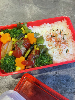 お弁当(ハンバーグ)-レシピのメイン写真