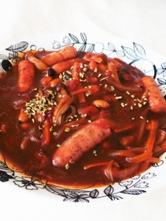 ソーセージと大豆の味噌トマトシチュー-レシピのメイン写真