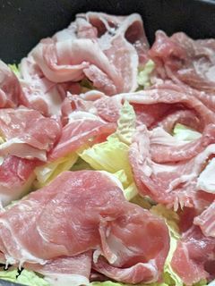 白菜と豚肉の蒸し煮-レシピのメイン写真
