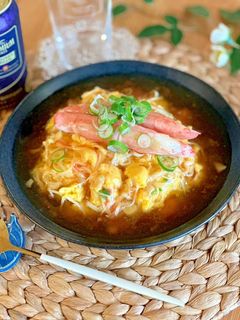 【完全再現レシピ】餃子の王将の天津飯-レシピのメイン写真