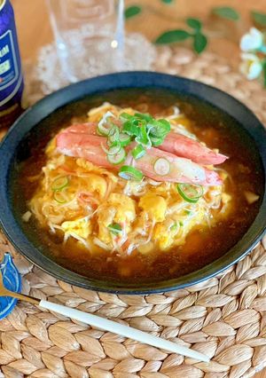 【完全再現レシピ】餃子の王将の天津飯-レシピのメイン写真