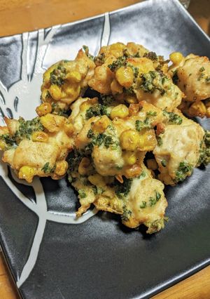鶏むねとコーンとパセリ揚げ-レシピのメイン写真
