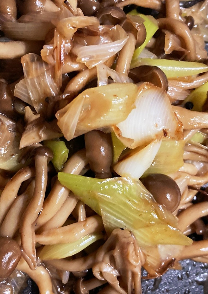 長ネギの麺つゆ炒め-レシピのメイン写真