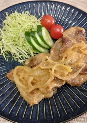 【美人レシピ】豚肉のみそしょうが焼き-レシピのメイン写真
