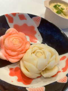 おせちに♪牡丹百合根(花百合根)の蜜煮❁-レシピのメイン写真