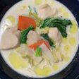 しっとり胸肉の和風クリームシチュー