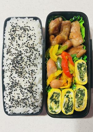 中学生弁当2024.1.9-レシピのメイン写真