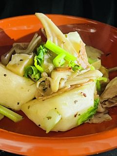 かぶと舞茸をベーコンでソテー-レシピのメイン写真