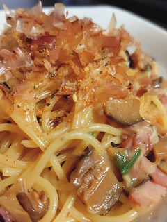 干し椎茸とベーコンのワンパン和風パスタ-レシピのメイン写真
