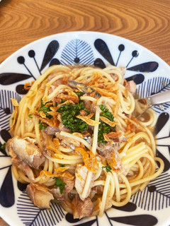 サバ缶のみぞれパスタ-レシピのメイン写真