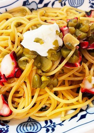 酢蛸の和風ペペロンチーノ-レシピのメイン写真
