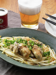 牡蠣のカレー風味ソテー バタポンソース-レシピのメイン写真