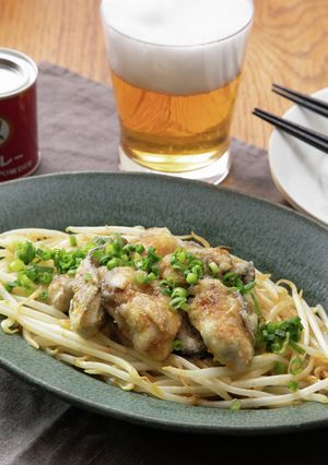 牡蠣のカレー風味ソテー バタポンソース-レシピのメイン写真