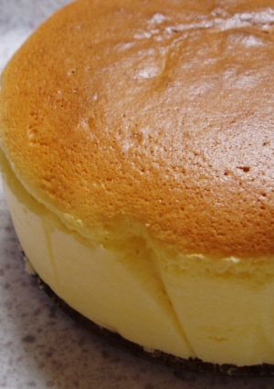 ♪しゅわしゅわ、私のスフレチーズケーキ♪-レシピのメイン写真