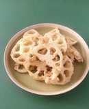 レンジで簡単！れんこんごまマヨネーズ和え