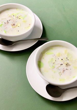 レンジで簡単キャベツとツナのミルクスープ-レシピのメイン写真