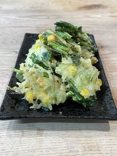 壬生菜のかき揚げ-レシピのメイン写真