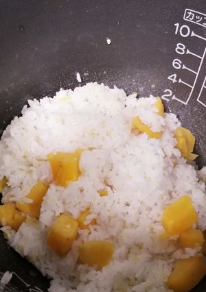 シンプルさつまいもご飯！もちきび入り！-レシピのメイン写真