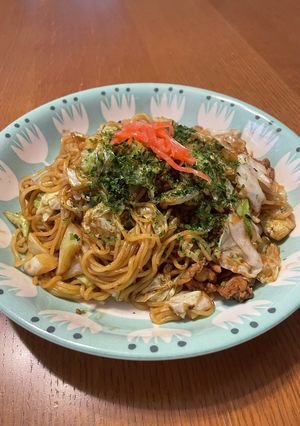 いつもの焼きそばをグッと美味しく!-レシピのメイン写真