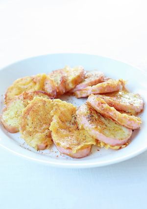 おつまみに【蒲鉾のカレーチーズ焼き】-レシピのメイン写真