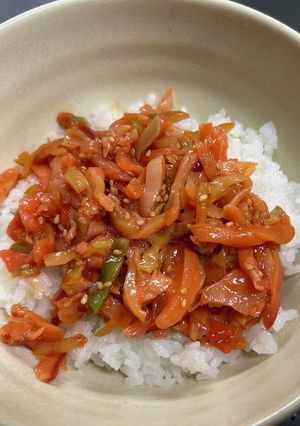 貝ユッケ丼-レシピのメイン写真