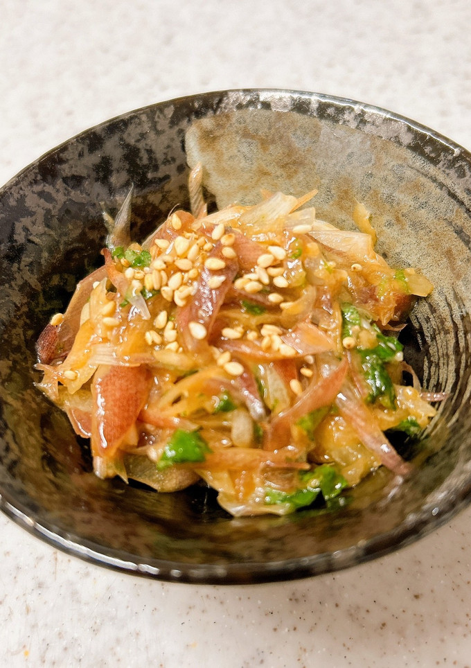 みょうがと大葉のごま醤油麹和え-レシピのメイン写真