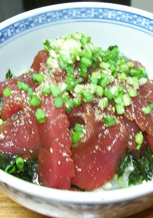 トロ風　鉄火丼-レシピのメイン写真