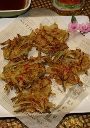 カリッと掻き揚げ-レシピのメイン写真