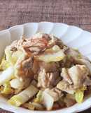 100円以下☆白菜煮浸し☆鶏ぶっかけ丼