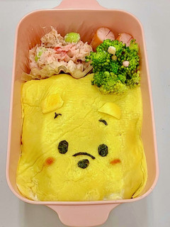 プーさんのオムライス弁当-レシピのメイン写真
