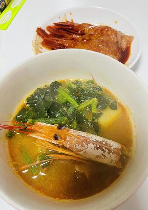 コストコのヤンニョムセウで味噌汁-レシピのメイン写真