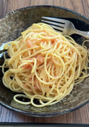 明太子パスタ-レシピのメイン写真