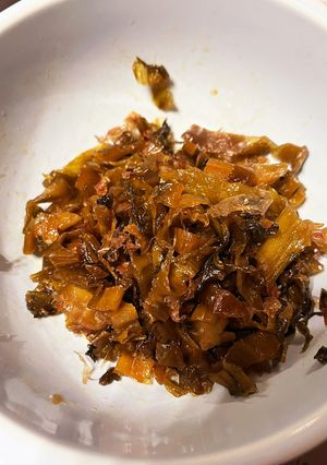 我が家の甘い高菜炒め-レシピのメイン写真