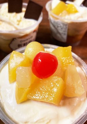 小学生が作る！プリンアイスケーキ♡-レシピのメイン写真