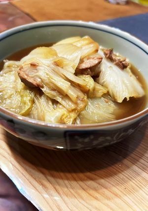 白菜とツナの炊いたん-レシピのメイン写真