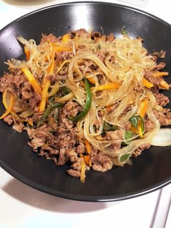 春雨の炒め物-レシピのメイン写真