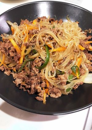 春雨の炒め物-レシピのメイン写真